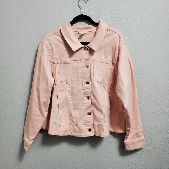 Denim Jacket Venus Plus Size 3x - Picture 2 of 5